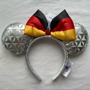 NWT Disney Parks Epcot Spaceship Earth Germany Ears